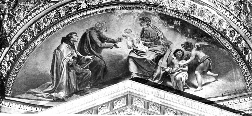 Madonna con Bambino, San Gaetano da Thiene (?) e santo vescovo (dipinto) di Gran